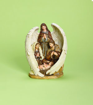 Holy Family in Angels Wings