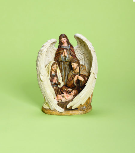 Holy Family in Angels Wings