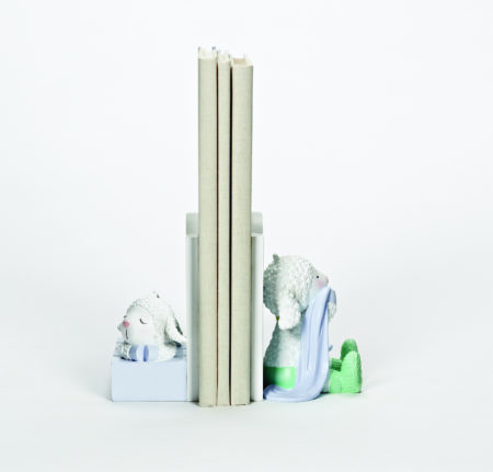 Baby Lamb Bookends