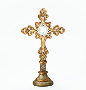 Gold and Silver Table Cross