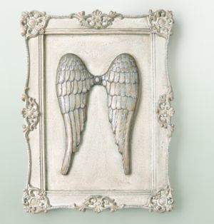 Angel Wings Wall Plaque