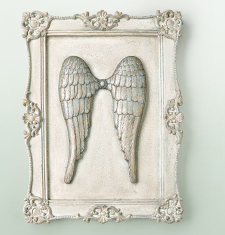 Angel Wings Wall Plaque