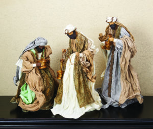 Three Kings Lace Mache